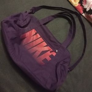 Nike, duffle bag, gym bag
